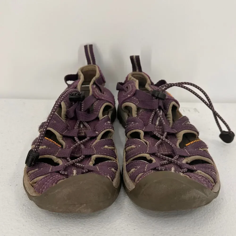 Keen Purple Nylon Whisper Hiking Sandals Size 4